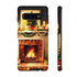 Warm Chirstmas Hearth - Impact Resistant Phone Case Samsung Galaxy S10 Glossy